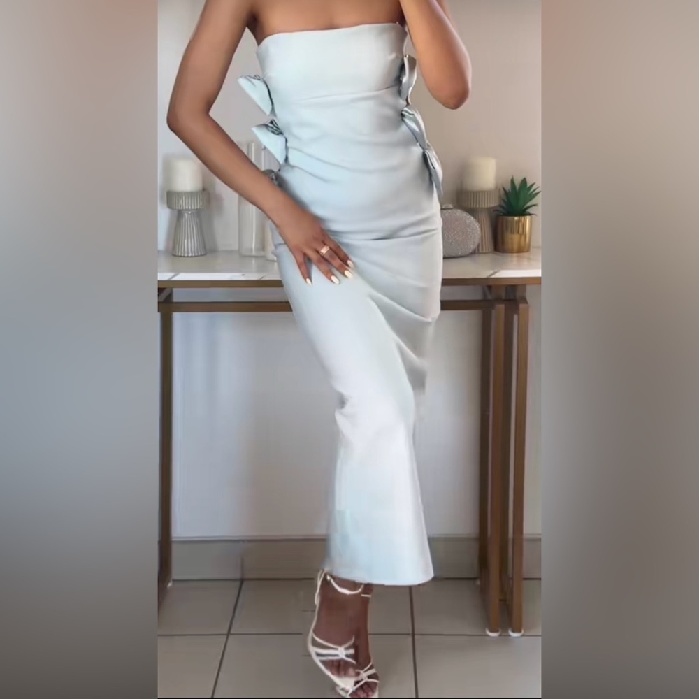 NWT Zara Bow midi dress - Picture 13 of 16